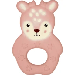 SPIEGELBURG COPPENRATH Bijtring Van Natuurlijk Rubber Met Herten - Little Wonder