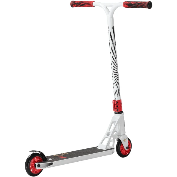 STAR- SCOOT ER® Free Style Aluminium Jump Stunt Scoot Er | 110mm Wielen | Wit Rood 4 STAR- SCOOT ER® Free Style Aluminium Jump Stunt Scoot Er | 110mm Wielen | Wit Rood - Afbeelding 4