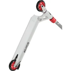 STAR- SCOOT ER® Free Style Aluminium Jump Stunt Scoot Er | 110mm Wielen | Wit Rood 9 STAR- SCOOT ER® Free Style Aluminium Jump Stunt Scoot Er | 110mm Wielen | Wit Rood -Speelgoed Voor Kinderen star scoot er free style aluminium jump stunt scoot er 110mm wielen wit rood a312907 4