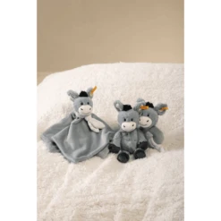 Steiff Knuffeldoekje Ezel Dinkie Grijs-blauw, 26 Cm -Speelgoed Voor Kinderen steiff knuffeldoekje ezel dinkie grijs blauw 26 cm a351955 2
