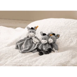Steiff Knuffeldoekje Ezel Dinkie Grijs-blauw, 26 Cm -Speelgoed Voor Kinderen steiff knuffeldoekje ezel dinkie grijs blauw 26 cm a351955 3