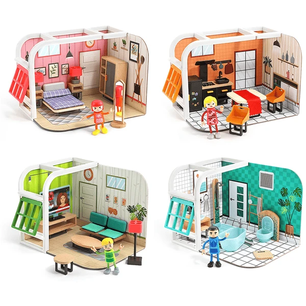 Top B Right Toys® Kevins Gezellige Woonkamer 4 Top B Right Toys® Kevins Gezellige Woonkamer - Afbeelding 4