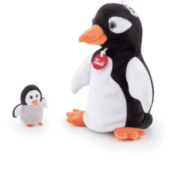 Trudi Marionetten Handpop Pinguïn Met Baby (Maat S) -Speelgoed Voor Kinderen trudi marionetten handpop pinguin met baby maat s a368890 3