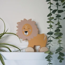 Tryco Houten Trekspeelgoed - Leeuw -Speelgoed Voor Kinderen tryco houten trekspeelgoed leeuw a393302 3