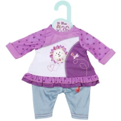 Zapf Creation Dolly Moda Jurk En Legging Dieren 2sort 36cm -Speelgoed Voor Kinderen zapf creation dolly moda jurk en legging dieren 2sort 36cm a403292 2