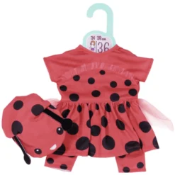 Zapf Creation Dolly Moda Lief Lieve Lieveheersbeestje Outfit 36cm -Speelgoed Voor Kinderen zapf creation dolly moda lief lieve lieveheersbeestje outfit 36cm a295302 2