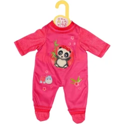 Zapf Creation Dolly Moda Romper Met Panda 43cm -Speelgoed Voor Kinderen zapf creation dolly moda romper met panda 43cm a363016 3