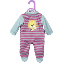 Zapf Creation Dolly Moda Romper Olifant/leeuw 2s 30 -Speelgoed Voor Kinderen zapf creation dolly moda romper olifant leeuw 2s 30 a403288 2