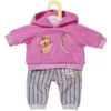 Zapf Creation Dolly Moda Sport Outfit Roze 43 Cm