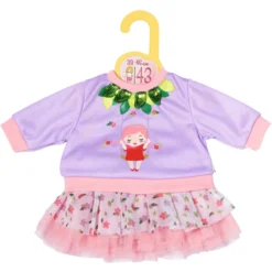 Zapf Creation Dolly Moda Trui + Tutu Boomschommel 43cm